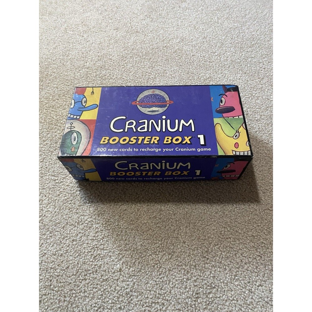 Cranium Booster Box 1 Set of 800 New Cards 2002 Expansion Pack